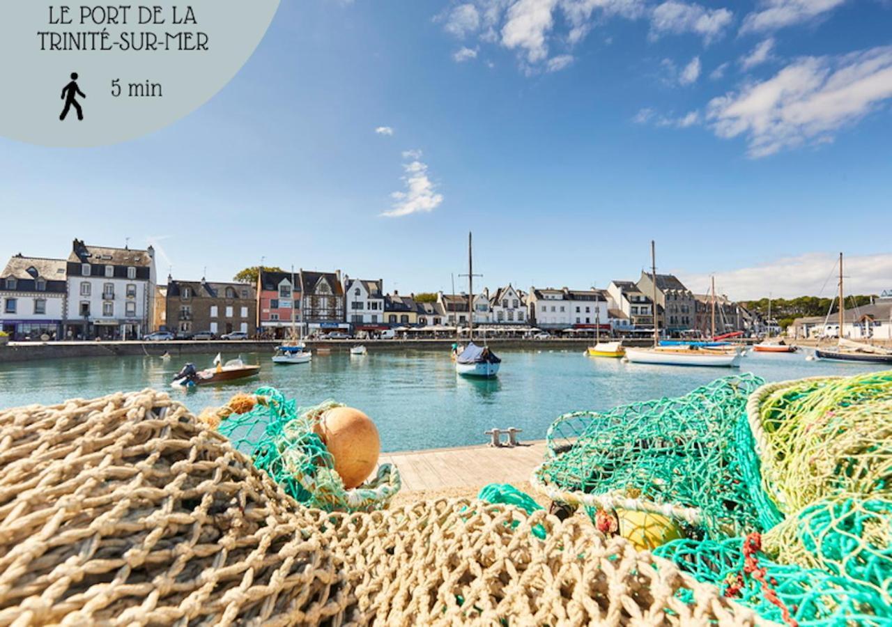 شقة Kerisper * Duplex * 400 M Du Port * Parking La Trinité-sur-Mer المظهر الخارجي الصورة