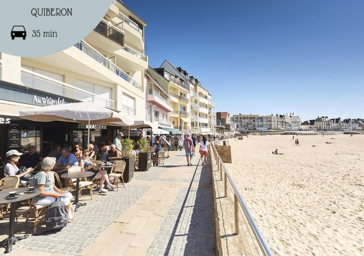 شقة Kerisper * Duplex * 400 M Du Port * Parking La Trinité-sur-Mer المظهر الخارجي الصورة